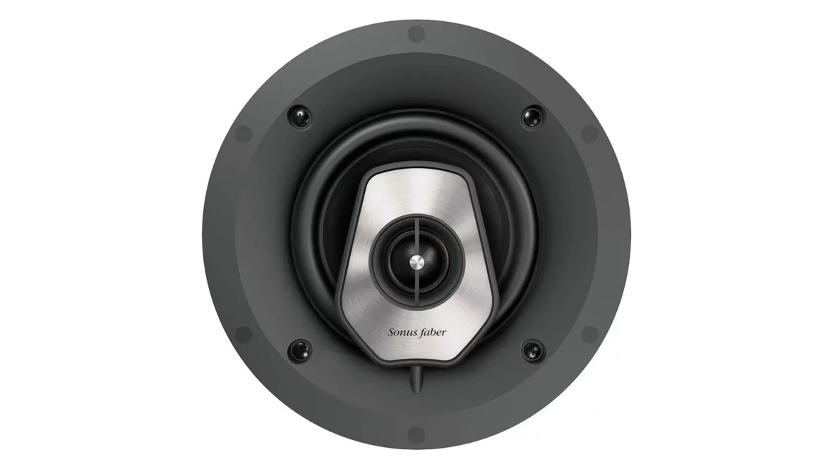 Enceinte encastrable plafond Sonus faber intégration